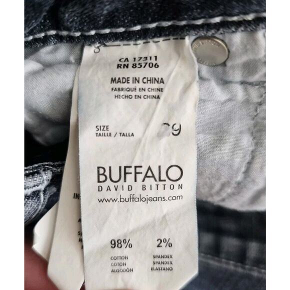 Buffalo Women's Felow Skinny Leg Jeans Low Rise Blue Denim 29 David Bitton - Picture 7 of 15